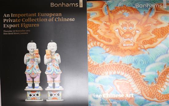 A group of Bonhams Chinese and Japanese Art catalogues